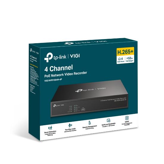 TP-Link VIGI NVR1004H-4P TP-Link VIGI NVR1004H-4P