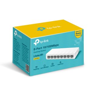 TP-Link LS1008 – Switch 8 Θυρών 10/100 Mbps, Compact