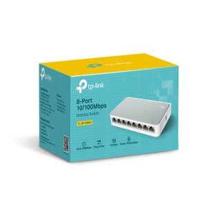 TP-Link TL-SF1008D – Switch 8 Θυρών 10/100 Mbps, Desktop