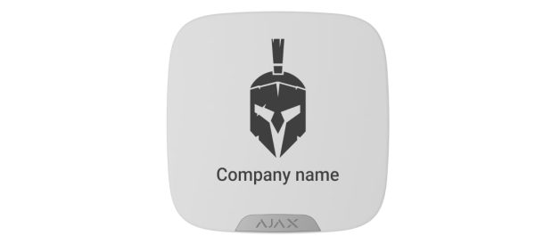 Ajax BRANDPLATE FOR STREET SIREN DOUBLE DECK WHITE Ajax BRANDPLATE FOR STREET SIREN DOUBLE DECK WHITE