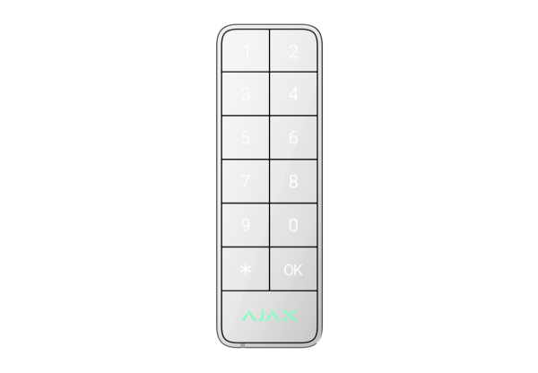 Ajax KEYPAD OUTDOOR WHITE FIBRA Ajax KEYPAD OUTDOOR WHITE FIBRA