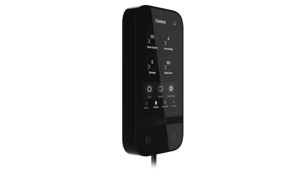 Ajax KEYPAD TOUCHSCREEN BLACK FIBRA