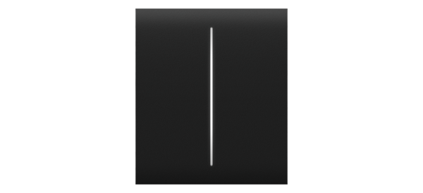 Ajax CENTER BUTTON (2-GANG) BLACK Ajax CENTER BUTTON (2-GANG) BLACK