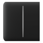 Ajax SIDE BUTTON (2-GANG) BLACK
