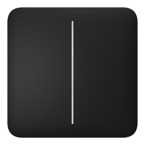 Ajax SOLO BUTTON (2-GANG) BLACK
