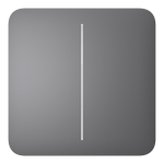 Ajax SOLO BUTTON (2-GANG) GREY