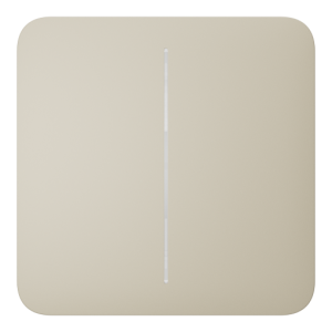 Ajax SOLO BUTTON (2-GANG) IVORY