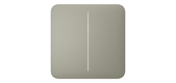 Ajax SOLO BUTTON (2-GANG) OLIVE Ajax SOLO BUTTON (2-GANG) OLIVE